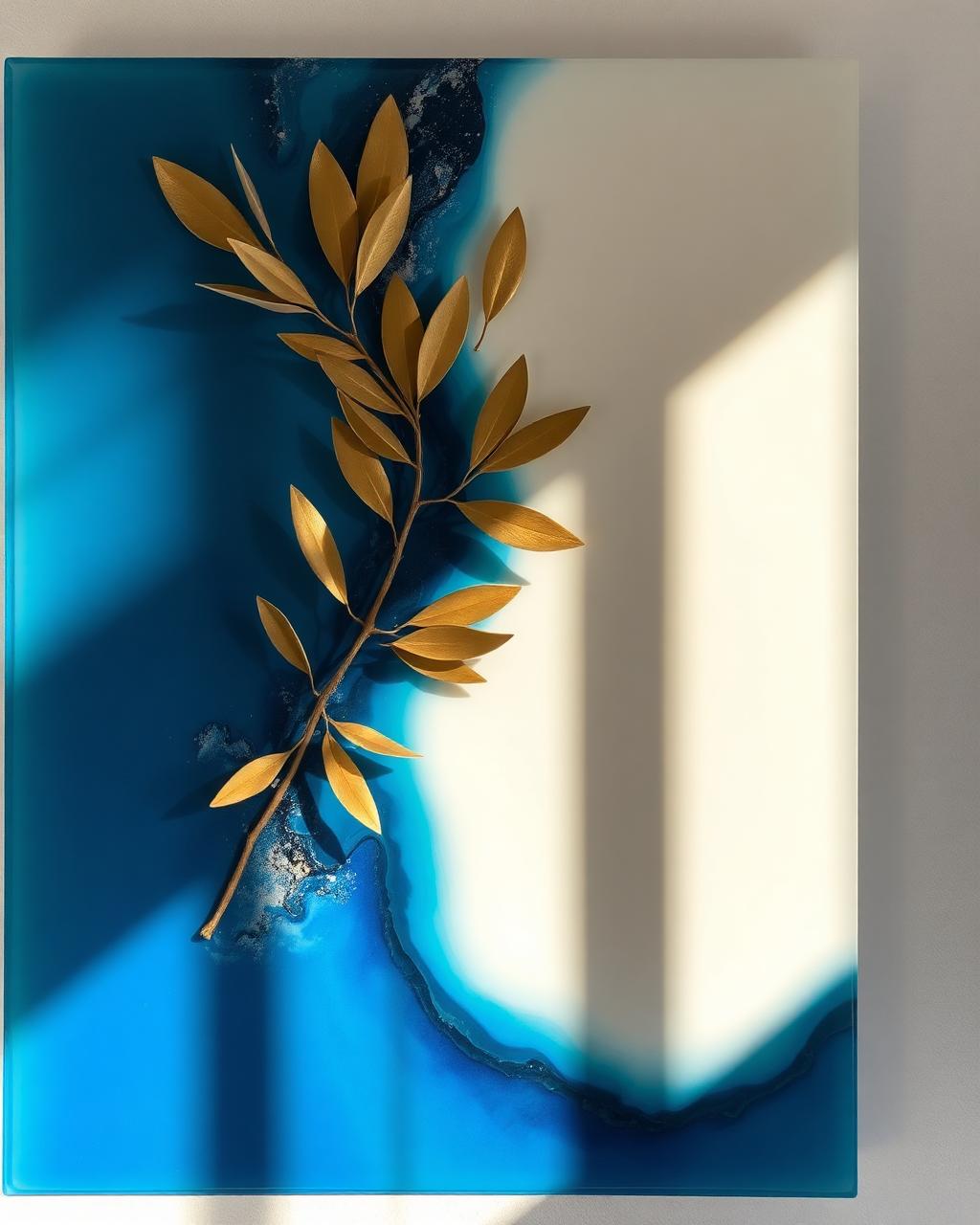 Mediterranean Soul resin artwork by Siooraa Studios