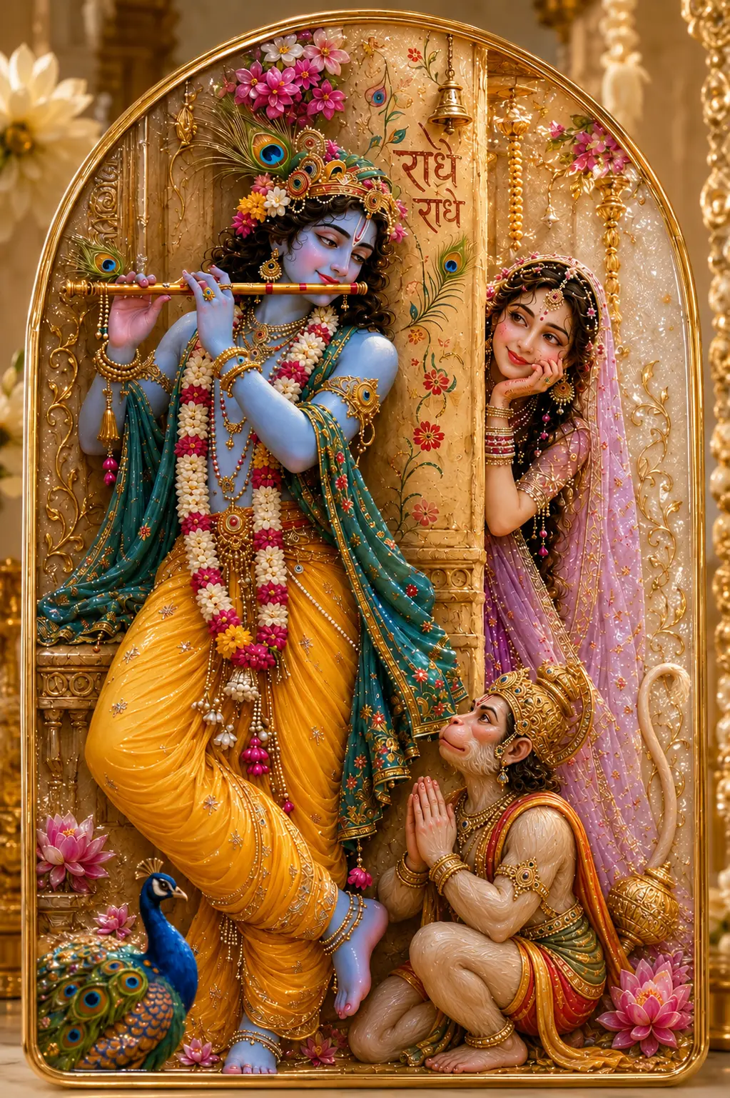 Radha Krishna Heritage Panel