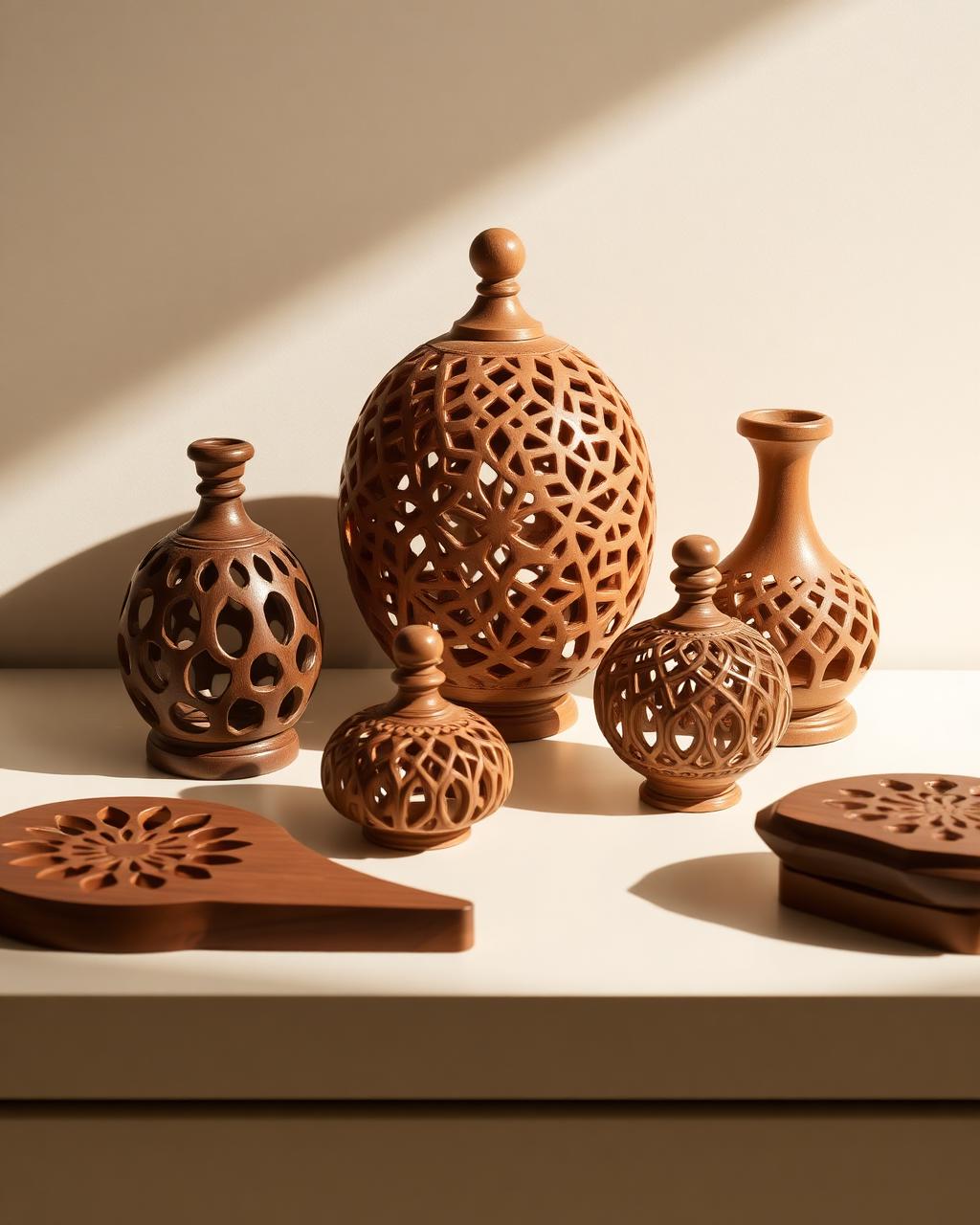 Hand-Carved Wood