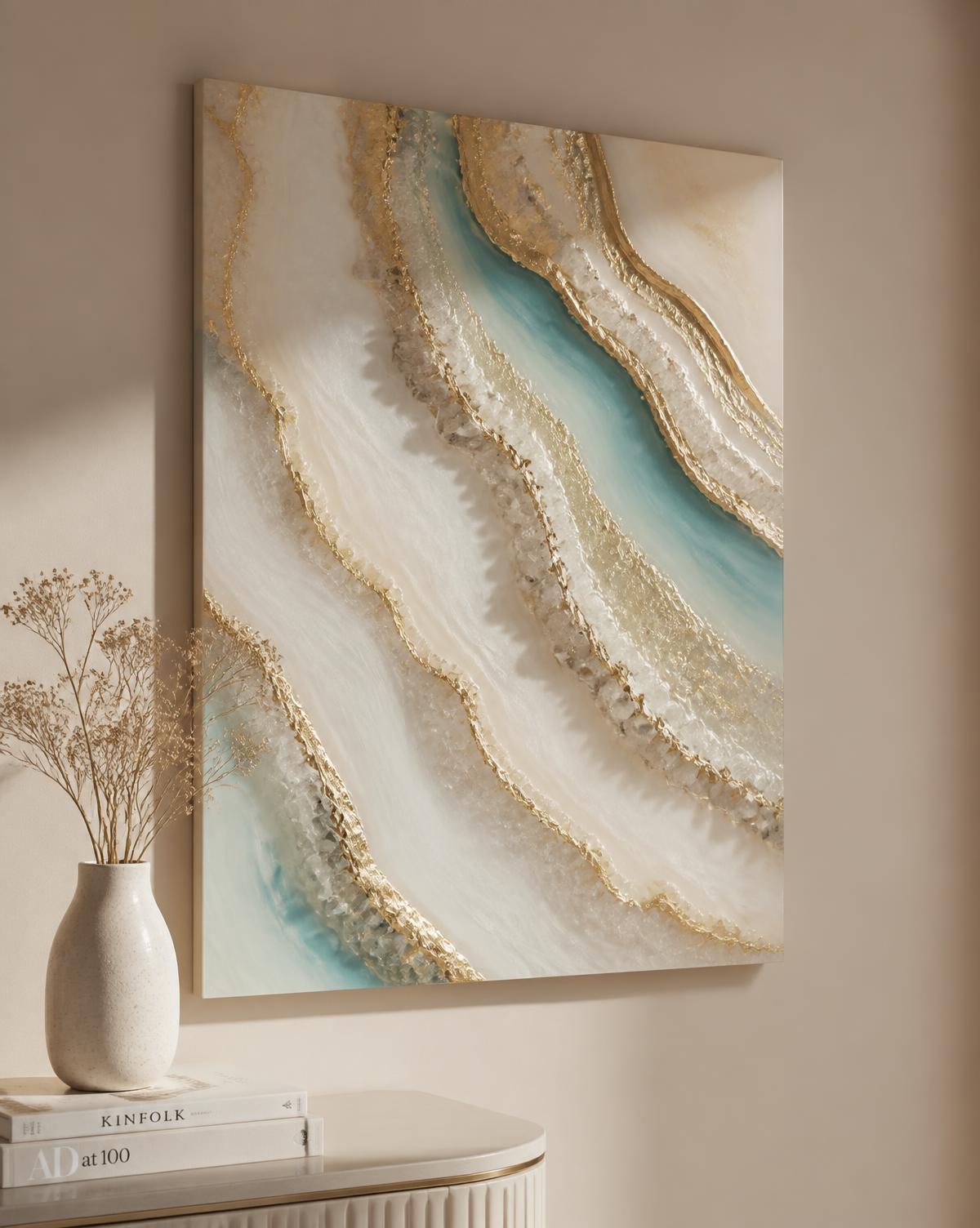 Pearl Geode Panel