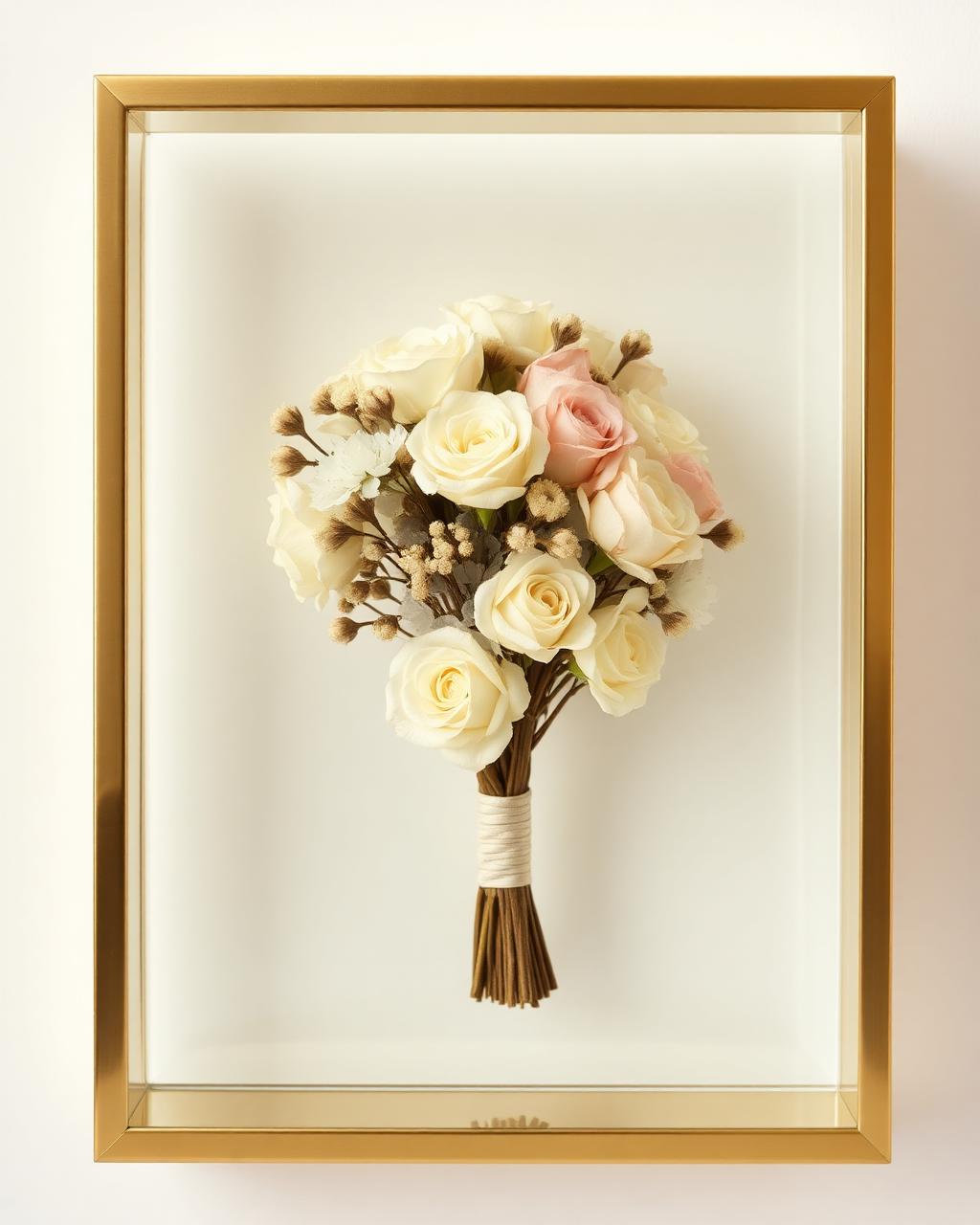 Wedding Bouquet Preservation Frame