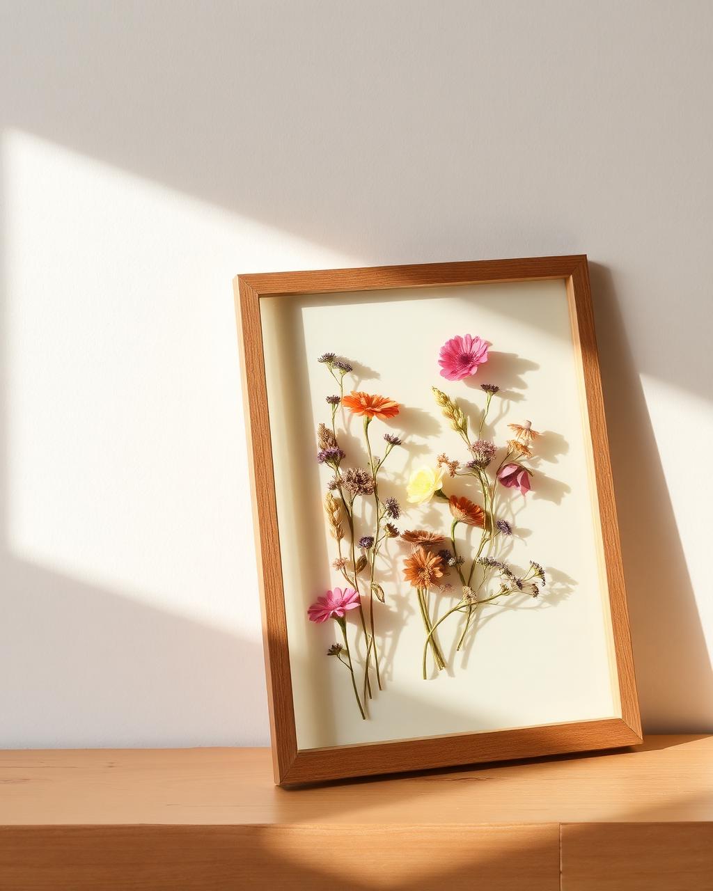 Floral Memory Frame