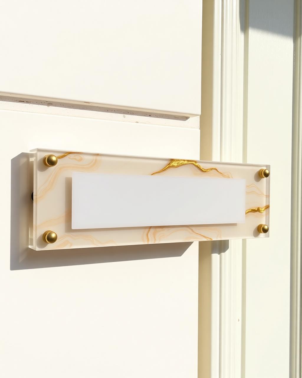 Resin House Name Plate